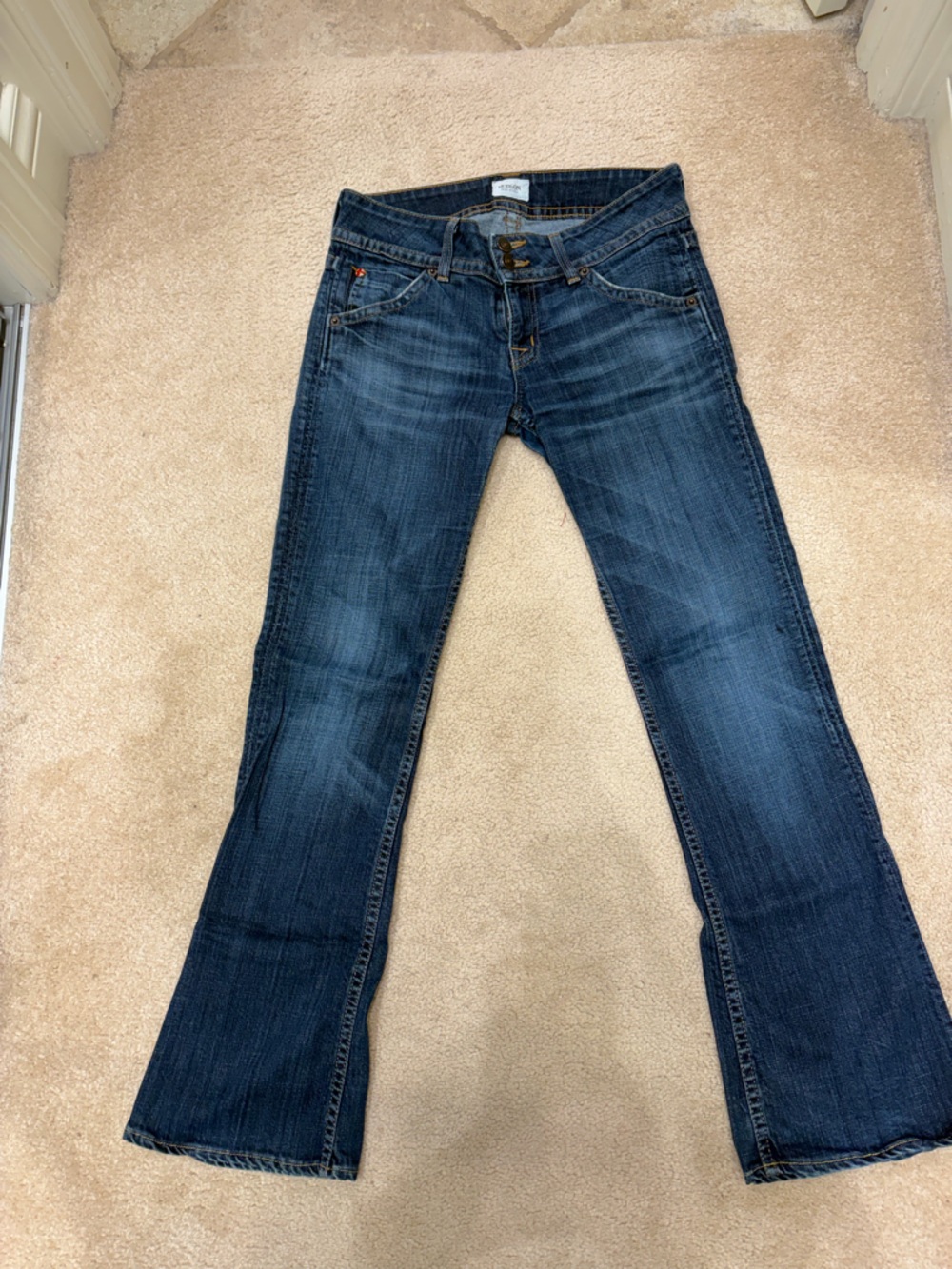 Hudson Jeans Dark Blue Bootcut Jeans